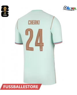 Günstige Frankreich Rayan Cherki #24 Auswärtstrikot WM 2026 Kurzarm
